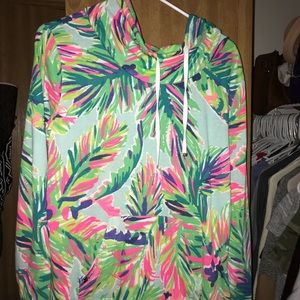 Lilly Pulitzer cowl Neck sweater